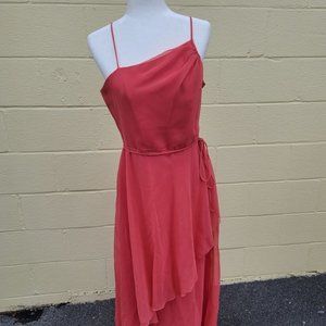 Vintage House of Bianchi Off Shoulder Formal Dress